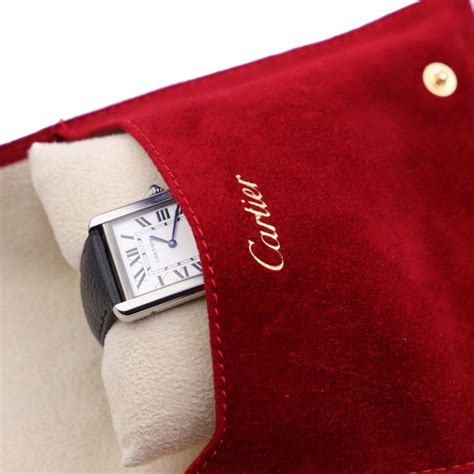 cartier watch pouch|cartier pocket watch price.